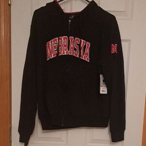 Nebraska Colosseum NWT Huskers Full-Zip Hoodie - L